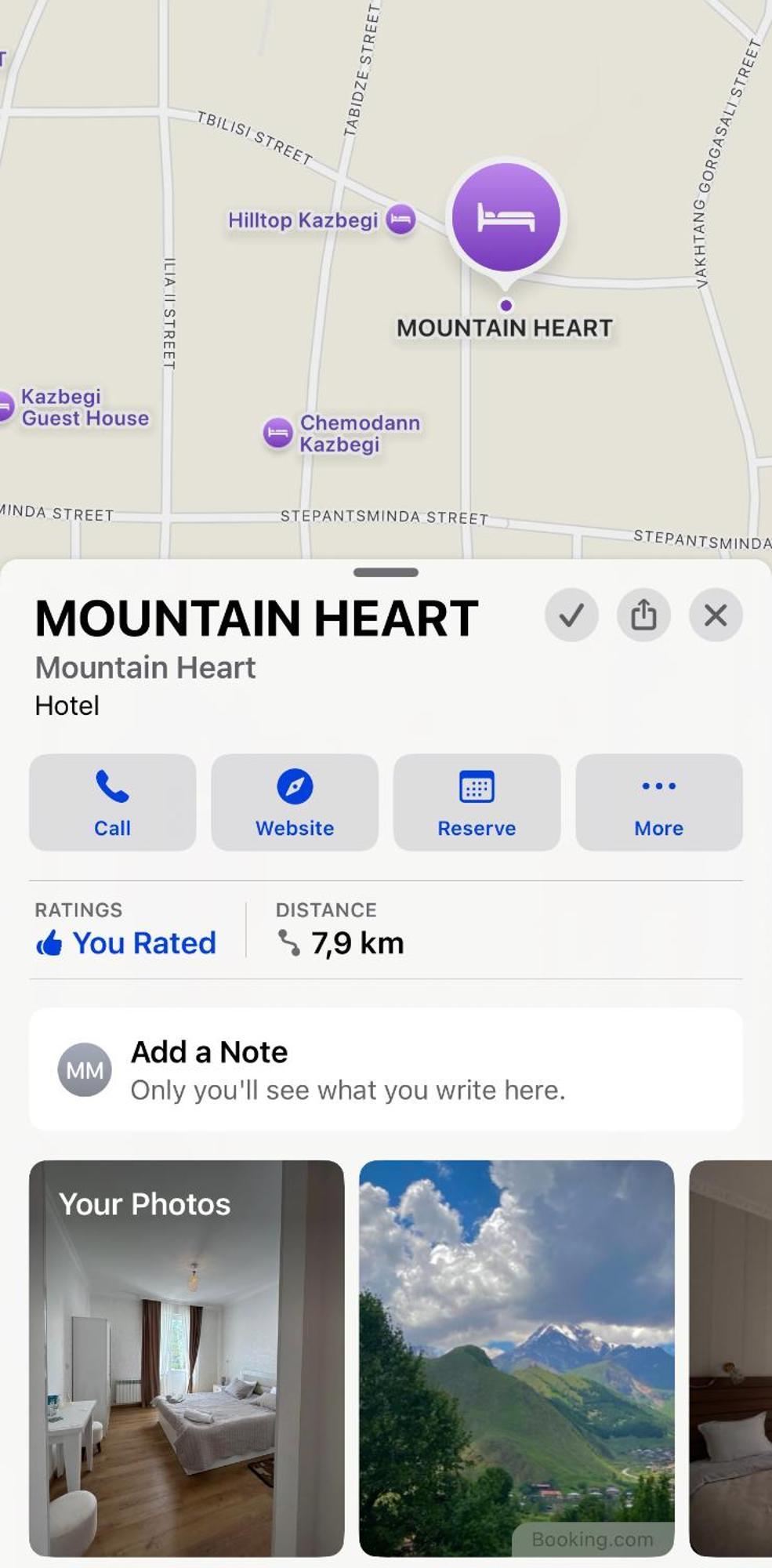 לינה וארוחת בוקר קזבגי Mountain Heart מראה חיצוני תמונה